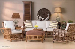 Living Room Interior Rattan