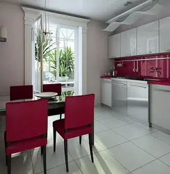 Lingonberry in the kitchen interior