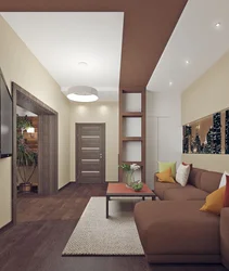 Living room with 4 doors design