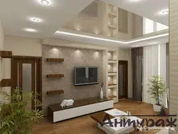 Living room with 4 doors design