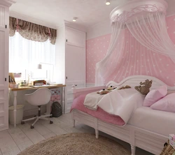 Photo of a room in an apartment for a 10 year old girl