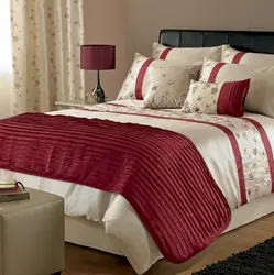 Plaid in the bedroom interior photo