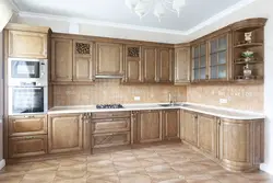 Кухня Дуб Массив В Интерьере