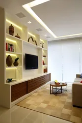 Alçıpan salon dizaynı fotoşəkili