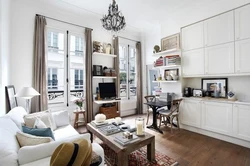 French kitchen living room design