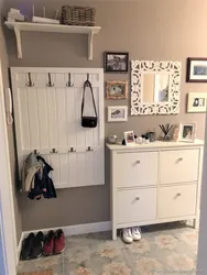 Ikea hemnes hallway in the interior