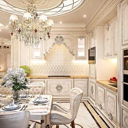 Baroque Style In The Kitchen Interior