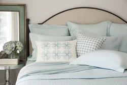 Decorative Pillows In The Bedroom Interior