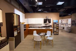 Furniture showroom kitchen photo