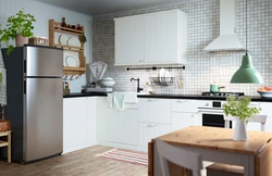 Stensund IKEA kitchen in the interior