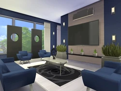 Living room in sims 4 design