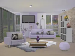 Ҳуҷраи зиндагӣ дар тарҳи Sims 4