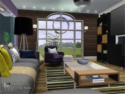 Living room in sims 4 design