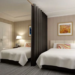 Bedroom Design With Bed Divider