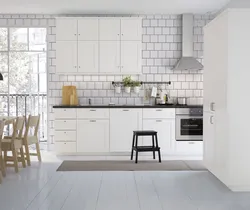 Интерьердегі IKEA ас үйлері нағыз ақ түсті