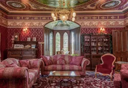 Living room in rococo style photo