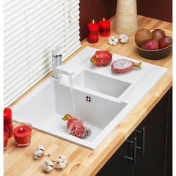 White Kitchen Sink Design