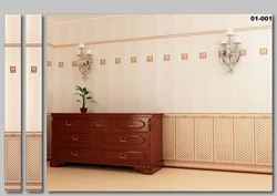 Hallway design mdf walls