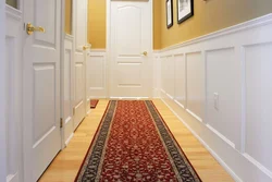 Hallway design mdf walls