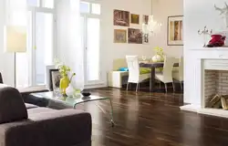 Ҳуҷраи зиндагӣ бо фото ламинат торик
