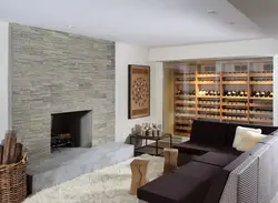 Wine Living Room Interior