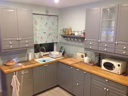 Ikea Budbin Gray Kitchen In The Interior