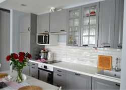 Ikea Budbin Gray Kitchen In The Interior