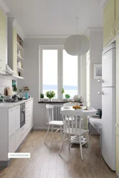 Kitchen in Khrushchev, Scandinavian design