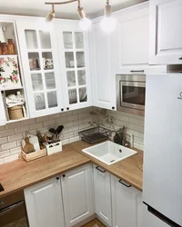 Кухня в хрущевке дизайн скандинавский