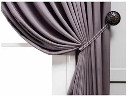 Tiebacks fotoşəkil ilə mətbəx üçün pərdələr