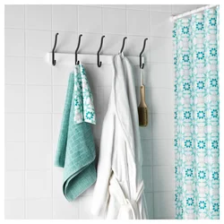 Bathroom hook design