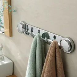 Bathroom hook design