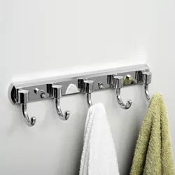 Bathroom hook design