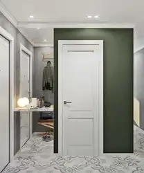 Зәйтүн түсті фотодағы дәліз