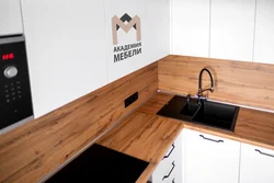 Wotan oak in the kitchen interior photo