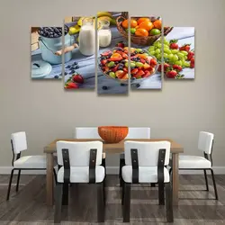 Posters In The Kitchen Interior