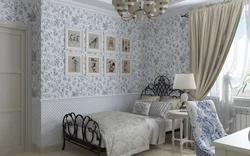 Floral Bedroom Interior