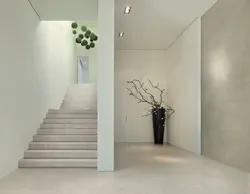 Porcelain Tiles On The Wall In The Hallway Interior Photo