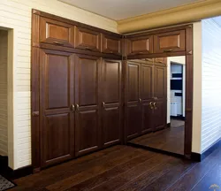 Hallway wardrobe made of MDF photo