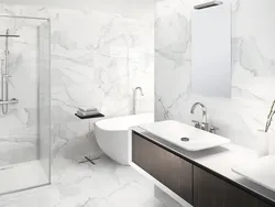 Large size tiles for bathtub photo