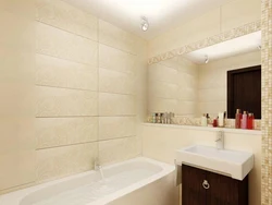 Large size tiles for bathtub photo