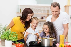 Kitchen With Family Photos