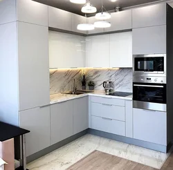 Matte corner kitchens modern photos