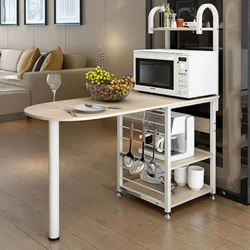 Floor racks for kitchen photo