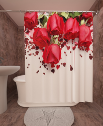 Lalə ilə hamam dizaynı