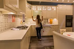Кухни в интерьере фото покупателей