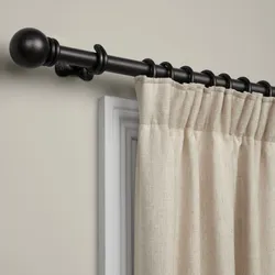 Curtain rods wall photos for kitchen