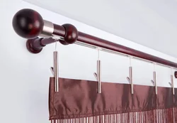 Curtain rods wall photos for kitchen