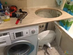 Дастгоҳи Ҳаммоми DIY Дар Зери Акси Раковина