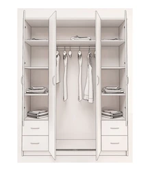 Wardrobes with hinged doors to the bedroom contents photo